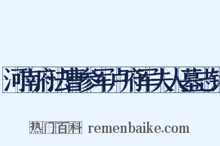 河南府法曹参军卢府军夫人墓志铭是什么意思的图片